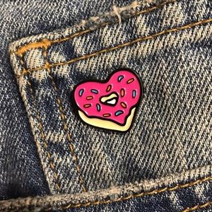 Pink Donut Enamel Pin